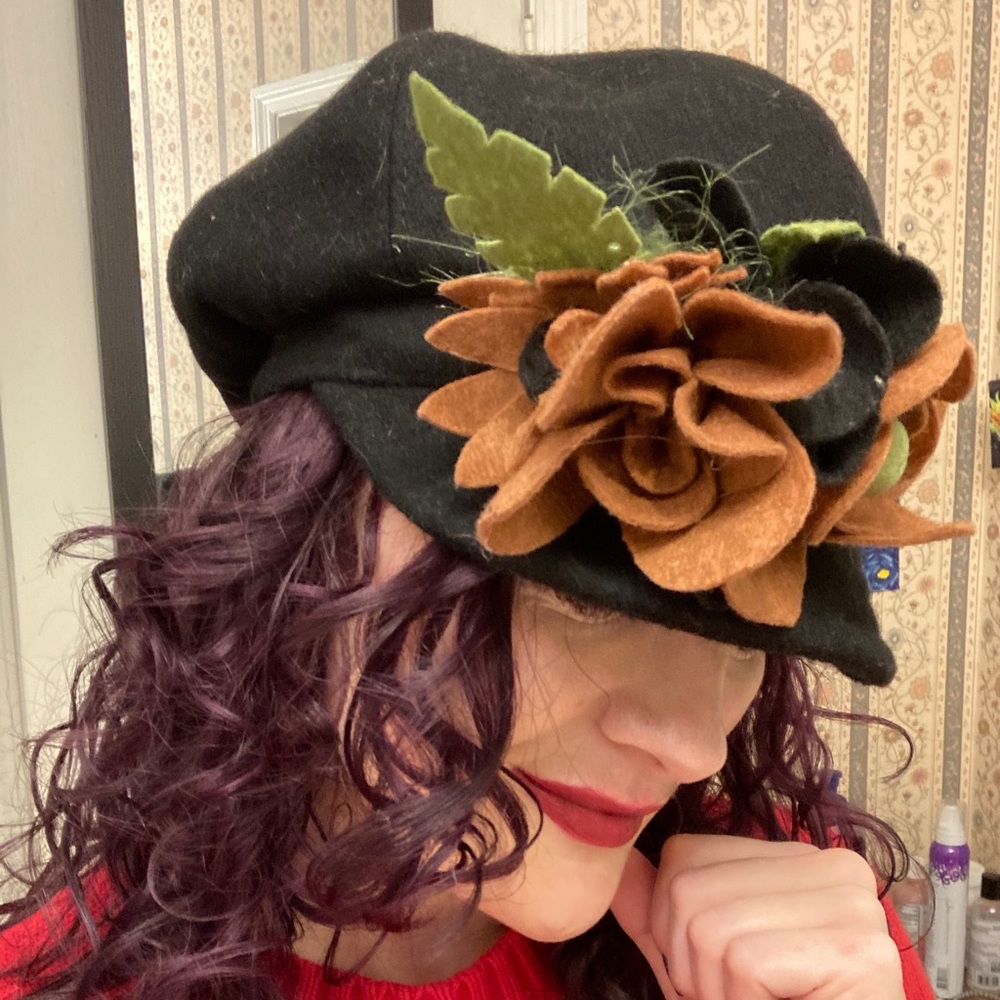Felt Newsboy Cap